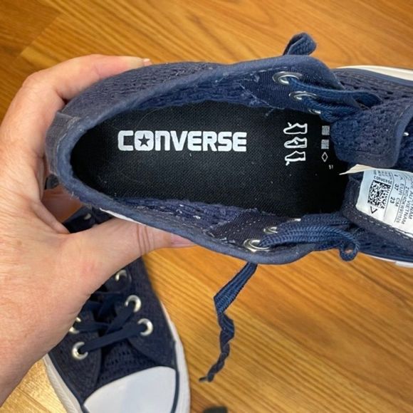 Converse Blue High-Top Sneakers - Picture 9 of 12